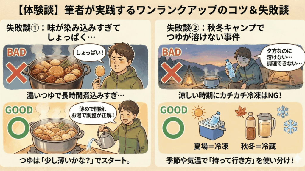 筆者が実践するワンランクアップのコツ＆失敗談