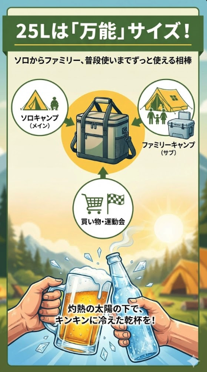 25Lは「一生腐らない」万能サイズ