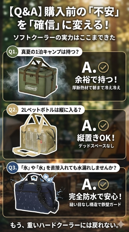 【Q&A】購入前の「不安」を「確信」に変える！よくある質問