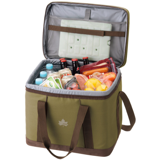 最強保冷剤「ロゴス倍速凍結」でサンドイッチする