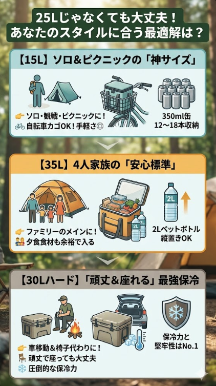 迷ったらチェック！サイズ違い・タイプ違いの「最適解」はこちら