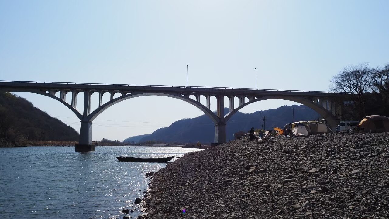 神奈川県相模原市にかかる小倉橋