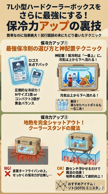 小型ハードシェルクーラーボックス 7サイズ展開 ブルー/ホワイト 高保冷力 ソフトクーラー並みの保冷性能 保冷バッグ 保冷剤対応 キ 2026最新】 小型クーラーボックス最強13選！7Lに500mlは何本入る？氷が溶けない選び方