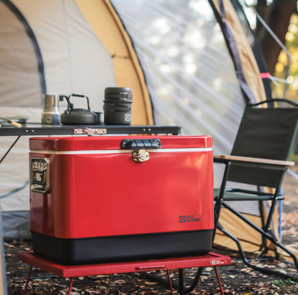 テントファクトリー / メタルクーラースチールボックスL