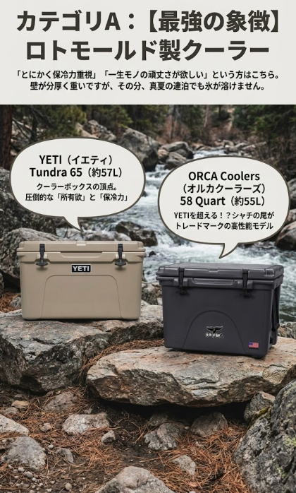 カテゴリA：最強の象徴・ロトモールド製クーラー