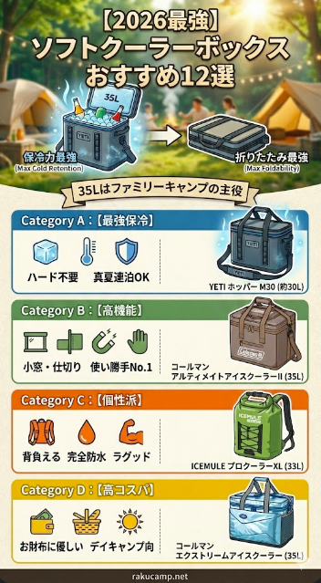 最強35Lソフトクーラー おすすめ12選【カテゴリ別】