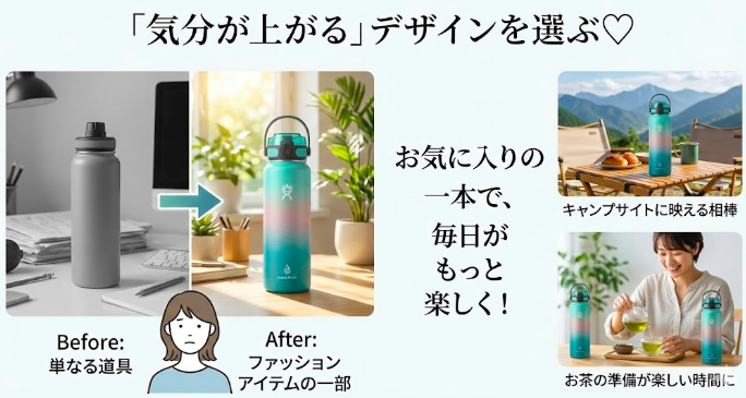 「気分が上がる」デザインを選ぶ