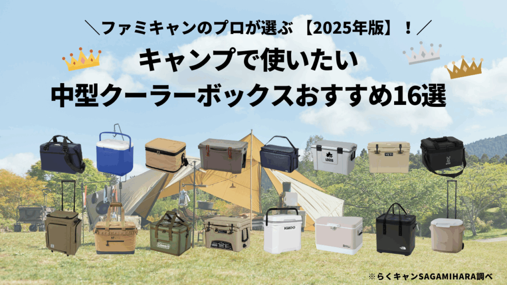 【スタイル別】中型クーラーボックスおすすめ16選