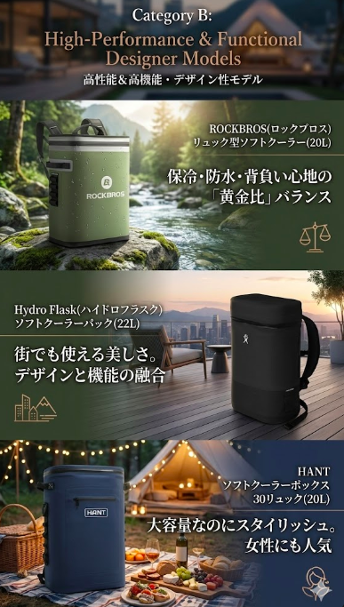 Category B【高性能＆高機能・デザイン性モデル】