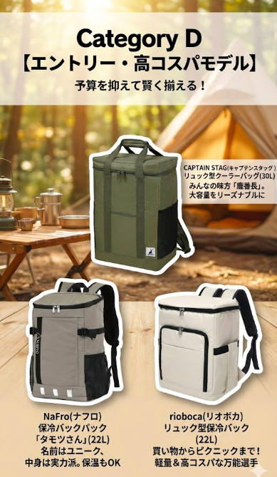 Category D【エントリー・高コスパモデル】 