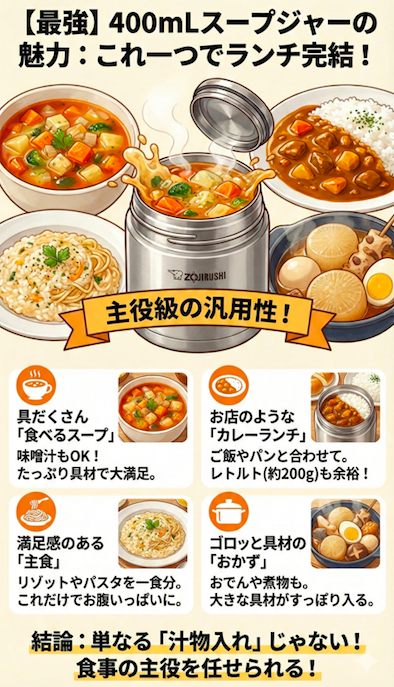 【主役級】400mL（350〜450mL）の魅力