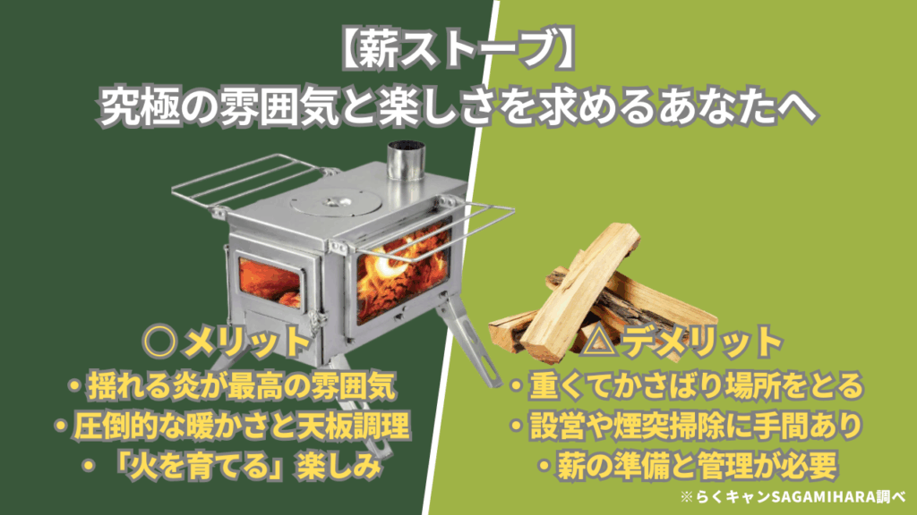 【薪ストーブ】究極の雰囲気と楽しさを求めるあなたへ