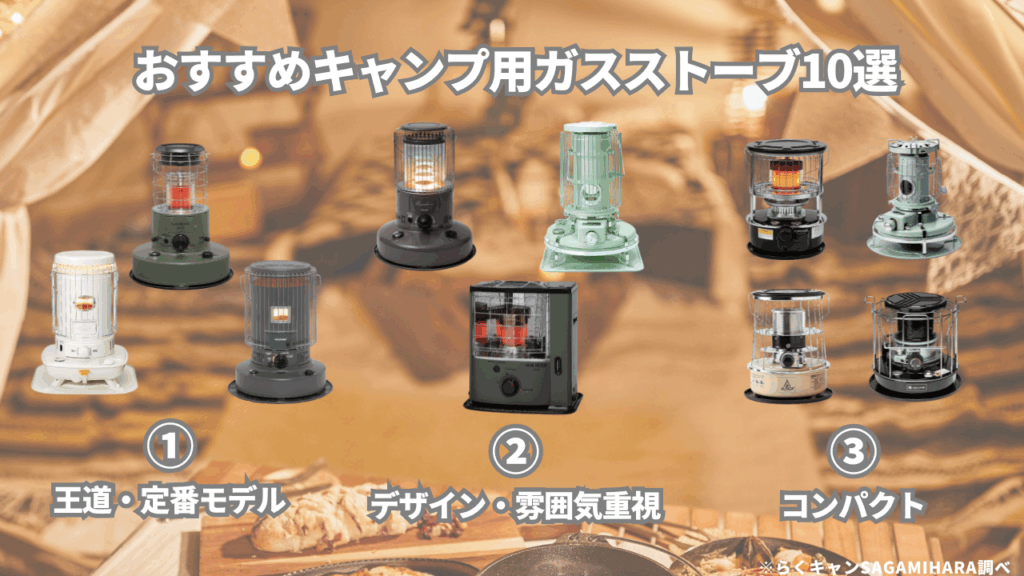 キャンパーが選ぶ！おすすめ石油ストーブ10選