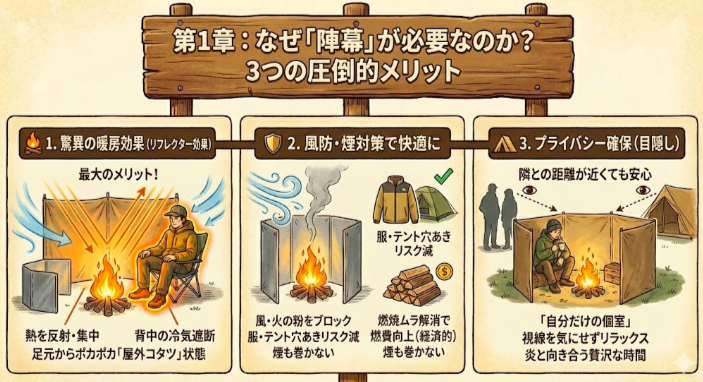 第1章：なぜ「陣幕」が必要なのか？3つの圧倒的メリット