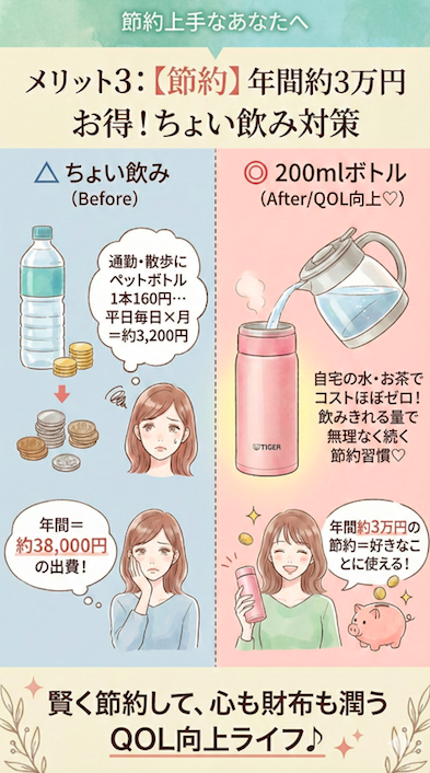 3. 【節約】「ちょい飲み」を減らして年間約3万円以上の節約
